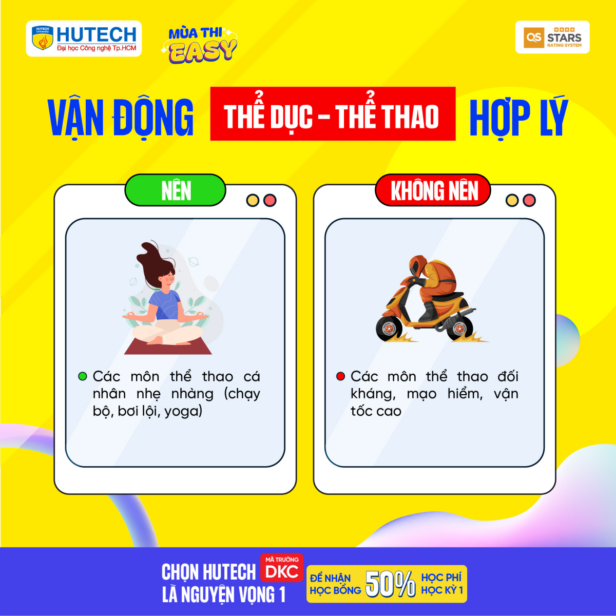 Vận động nghỉ ngơi hợp lý
