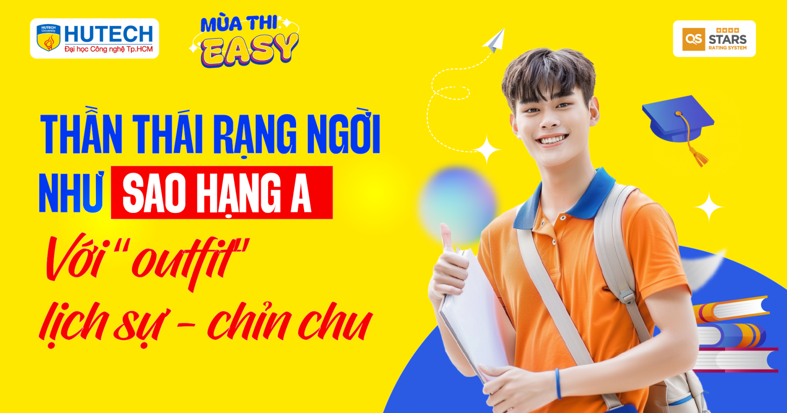 Thần thái rạng ngời như sao hạng A giữa trường thi